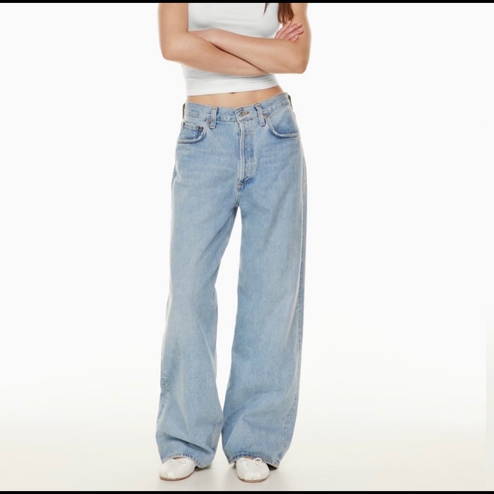 NWT Aritzia AGOLDE Fragment Low Slung Baggy Jean